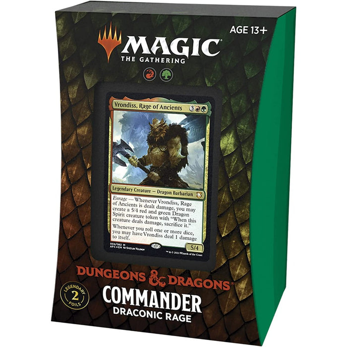 Magic the Gathering - Adventures in the Forgotten Realms Commander Deck – Draconic Rage - Red Goblin