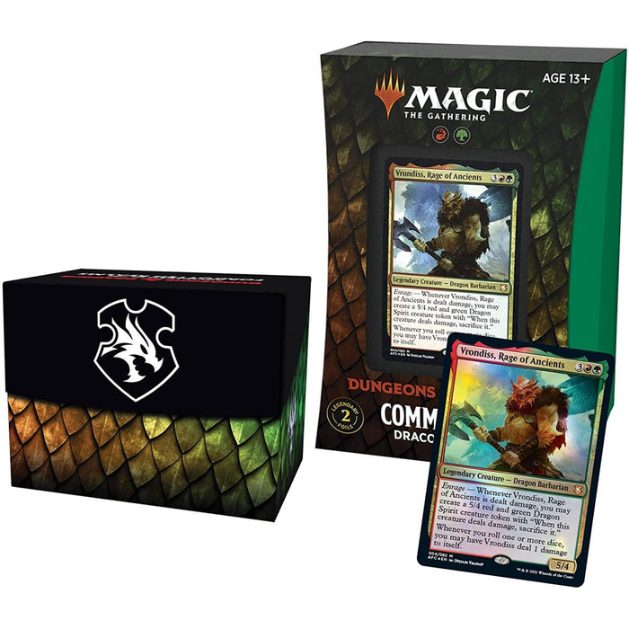 Magic the Gathering - Adventures in the Forgotten Realms Commander Deck – Draconic Rage - Red Goblin