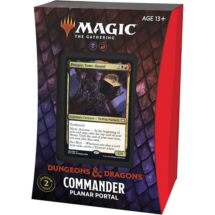 Magic the Gathering - Adventures in the Forgotten Realms Commander Deck – Planar Portal - Red Goblin