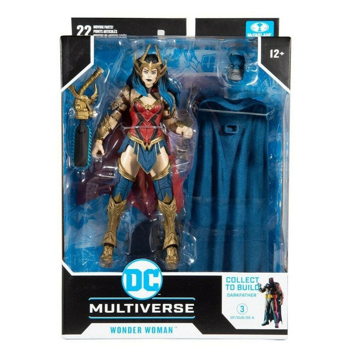 Figurina Articulata DC Collector Build-A wv4 Dm Wonder Woman 7 inch Scale - Red Goblin