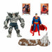 Set 2 Figurine Articulate DC Collector Superman vs Devastator 7in Scale - Red Goblin