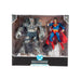 Set 2 Figurine Articulate DC Collector Superman vs Devastator 7in Scale - Red Goblin