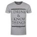 Tricou Game of Thrones I Drink And I Know Things - Red Goblin