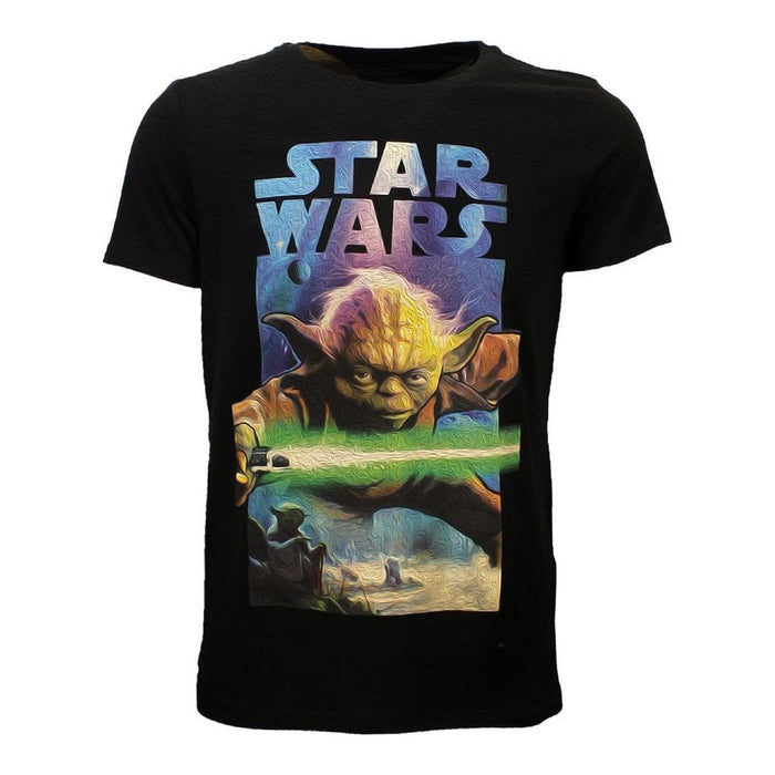 Tricou Star Wars - Yoda Poster - Red Goblin