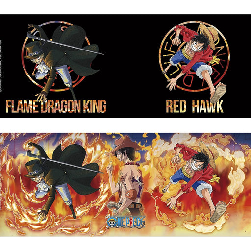 Cana Heat Change One Piece - 460 ml - Luffy & Sabo - Red Goblin