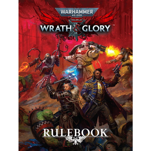 Warhammer 40000 Roleplay Wrath & Glory Rulebook - Red Goblin