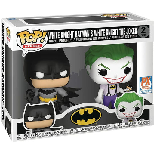 Set 2 Figurine SDCC 2021 Pop DC Batman White Knight Batman/Joker Px - Red Goblin