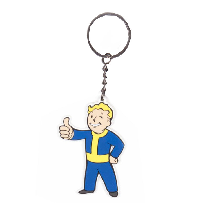 Breloc cauciuc Fallout 4: Vaultboy Approves - Red Goblin