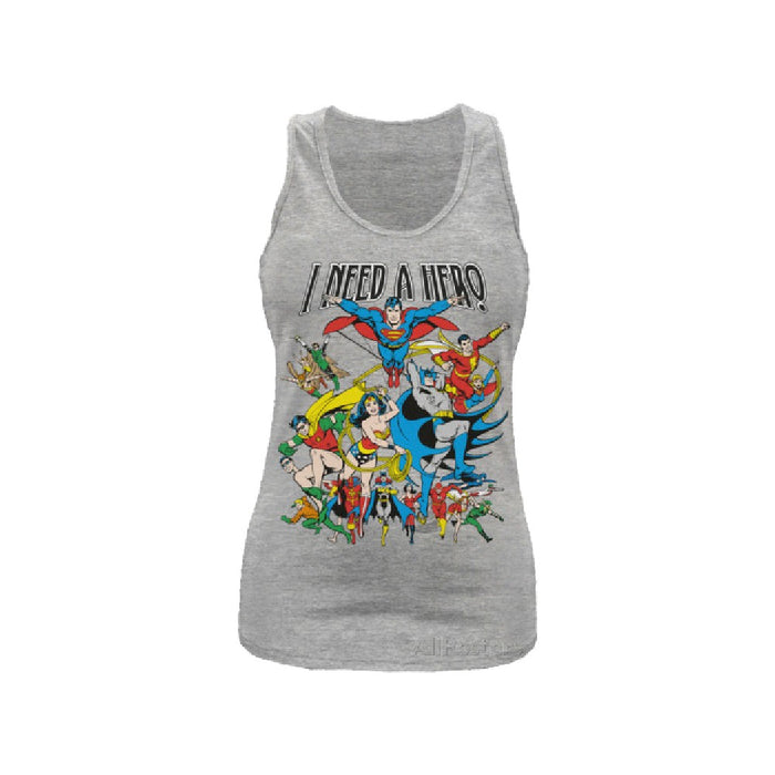 DC Originals: I Need A Hero Fitted Vest - Red Goblin