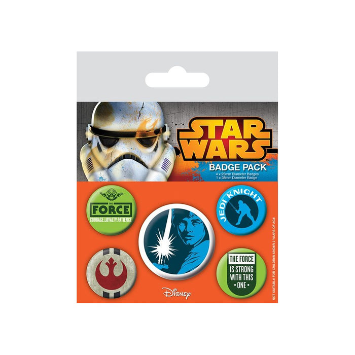 Pin Badges - Star Wars (Jedi) - Red Goblin