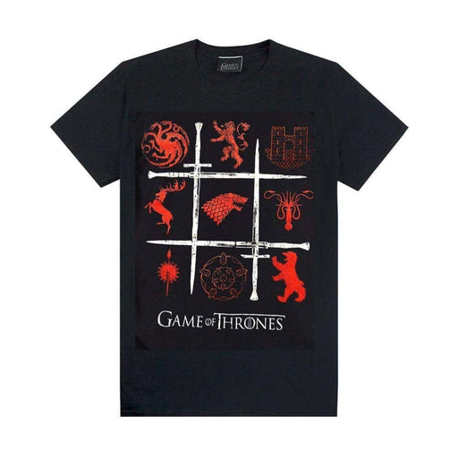 Tricou: Game of Thrones - Sigils Swords - Red Goblin