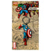 Breloc cauciuc Marvel Comics: Captain America (Running) - Red Goblin
