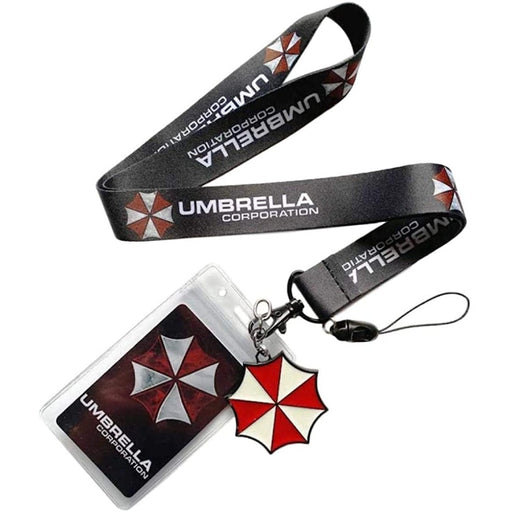 Breloc de cauciuc și Ecuson: Resident Evil - Umbrella Logo - Red Goblin